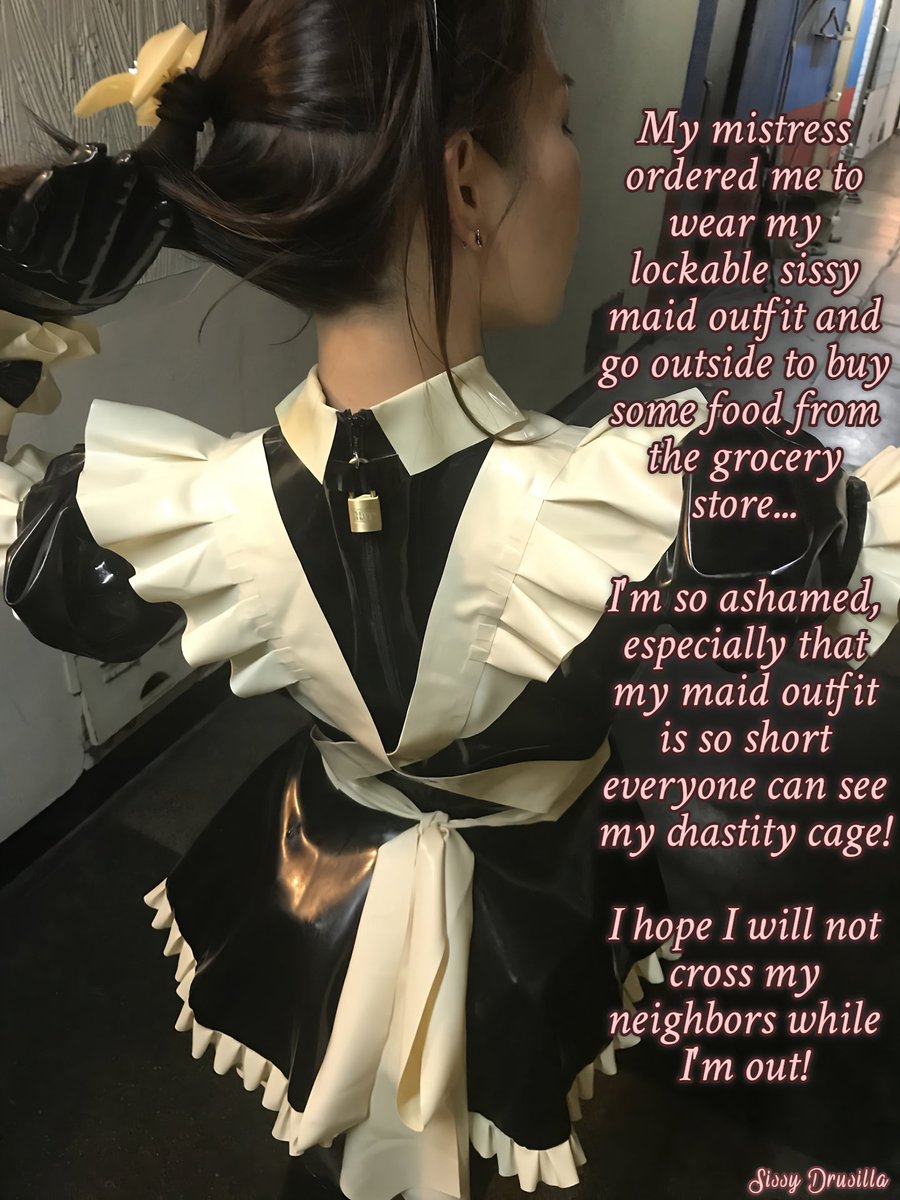 sissy_drusilla's tweet photo. She is so mean, but I love it when she do this to me! π
#sissy #sissycaptions #captions #latex #latexdress #latexmaid #maid #frenchmaid #lockabledress #sissyslave #feminization #crossdresser #exposed #femdom #mistress #chastity #chastitycage https://t.co/Bppd2s2xCv