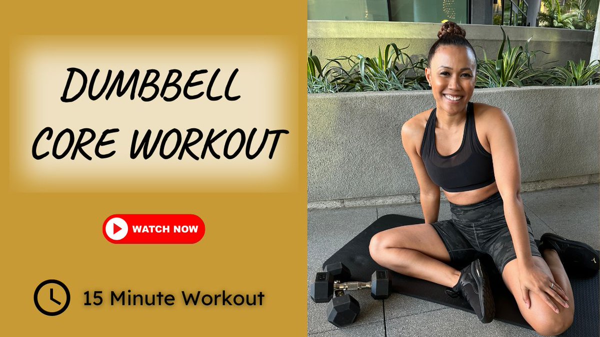NEW!! 15-Min Dumbbell Core Workout! | Core Workout | Move with Maricris

#MaricrisLapaix #MoveWithMaricris #WomensWorkout #MotivationMonday #DumbbellCoreWorkout #CoreWorkout 

linktw.in/oqTQ1u