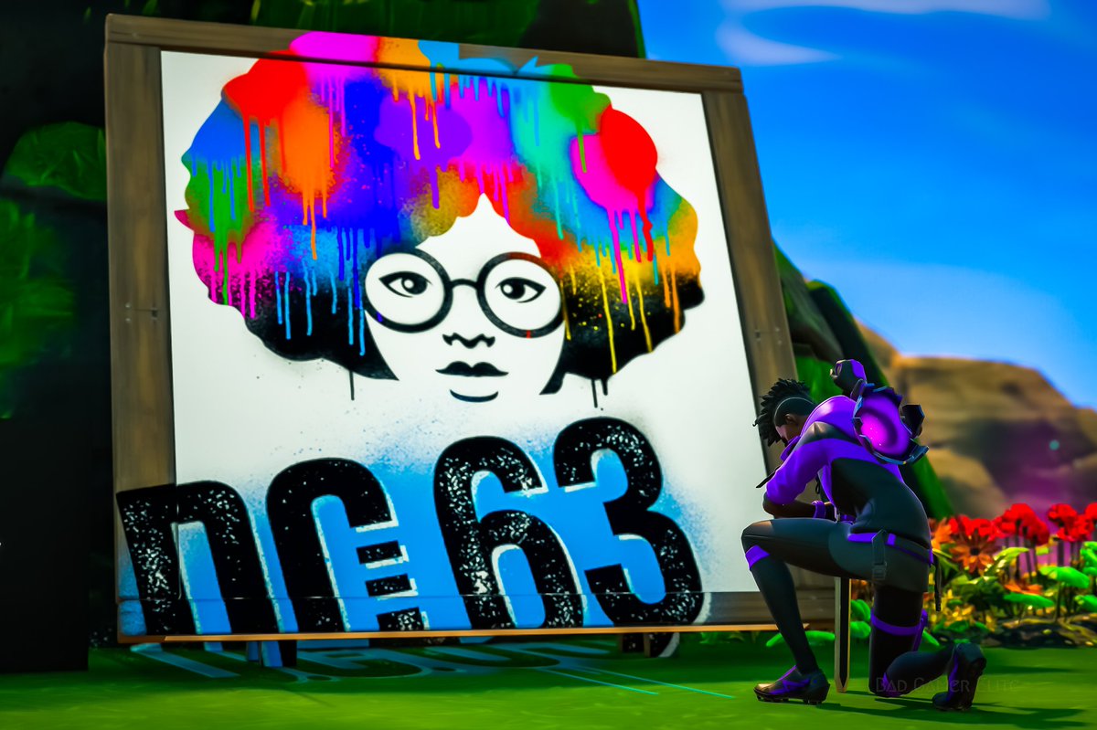 BadGamerElite's tweet photo. I may have to go back to the @FortniteGame #Coachella Island. They invited us to use sprays to express ourselves. Good on ya! #Fortnite #Fortography #VPDIVERSITY https://t.co/wrhR024Ucx