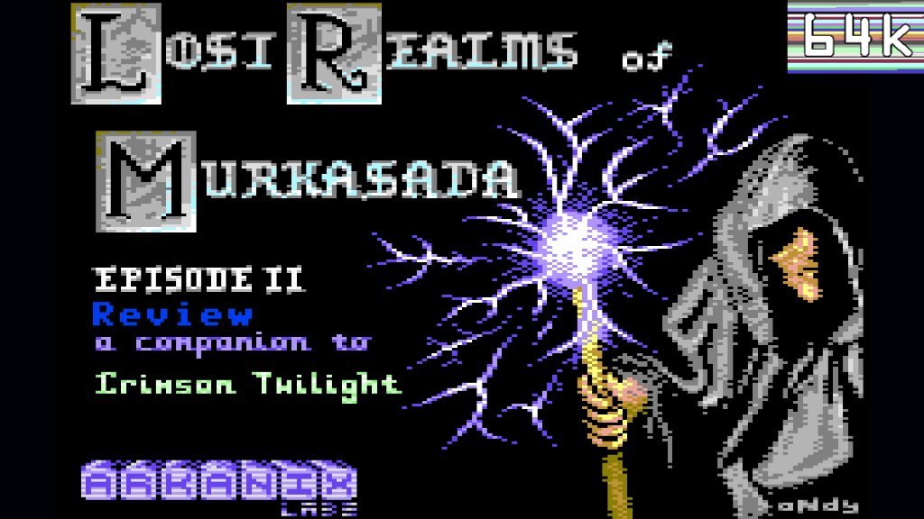 Review for the recently released 2nd episode in the "Lost Realms of Murkasada" RPG series on the C64 . 

Link below to the review 👇
youtu.be/JA8ZrmPKhFw

<a href="/EverythingC64/">Everything C64</a> <a href="/C64Discord/">C64 Discord</a> @C64Retweets #c64 #commodore64 #RPG #RPGshowcase <a href="/arkanixlabs/">Arkanix Labs</a>