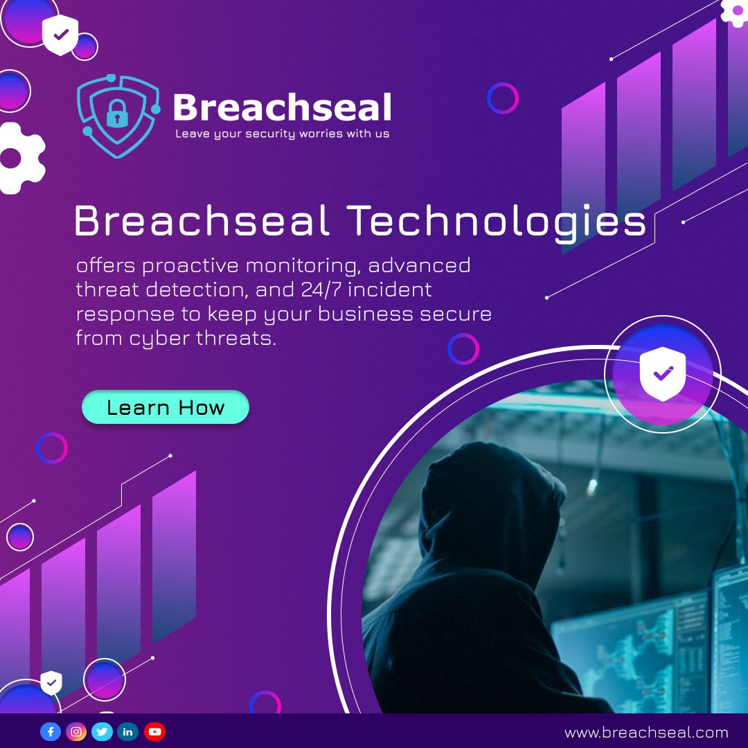 breachseal_tech's tweet photo. Breachseal can help businesses overcome the challenges of managing cybersecurity in-house efficiently by providing expert guidance,cutting-edge technologies, flexible solutions, &amp; round-the-clock monitoring and response.
#Cybersecurity #Infosec #CyberAwareness #business #business https://t.co/LonsgngfX3