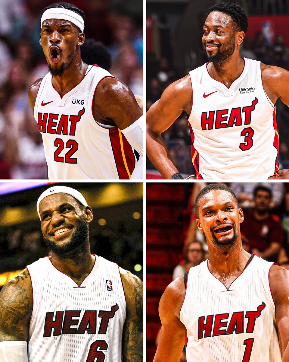 espn's tweet photo. Jimmy Butler became only the fourth player in Heat history with over 1,000 playoff points 🔥 

The other three are Dwyane Wade, LeBron James and Chris Bosh. https://t.co/SuISjza3iE