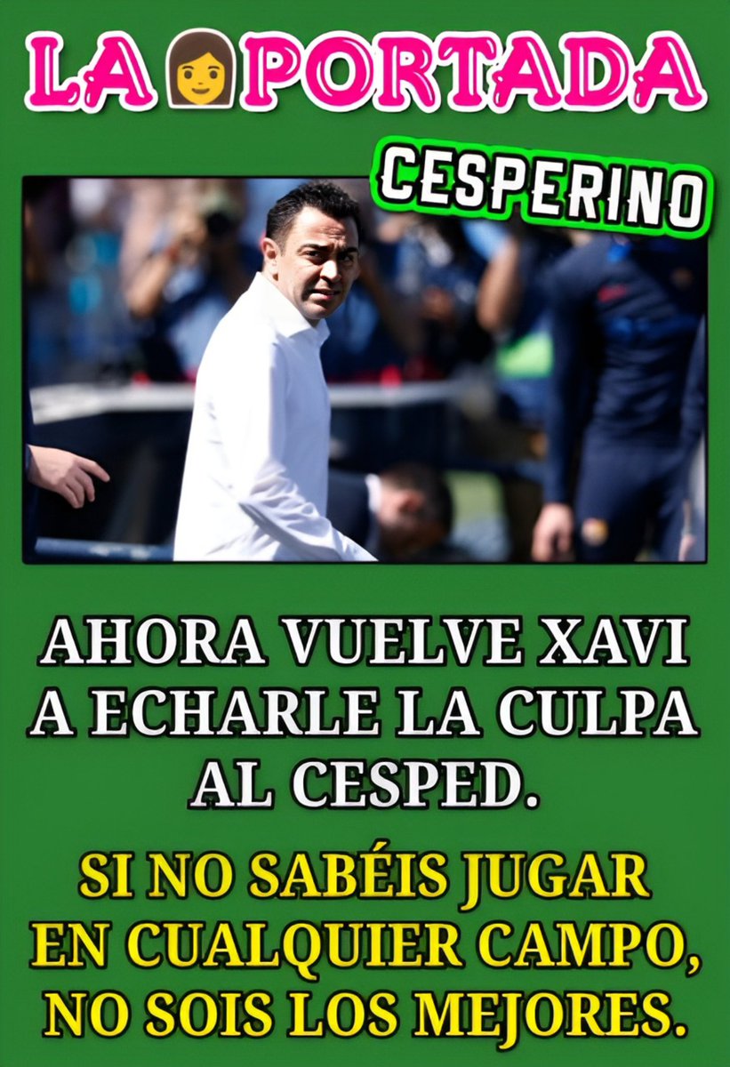 javiermb50's tweet photo. LA PORTADA https://t.co/pX5YYvjRbc