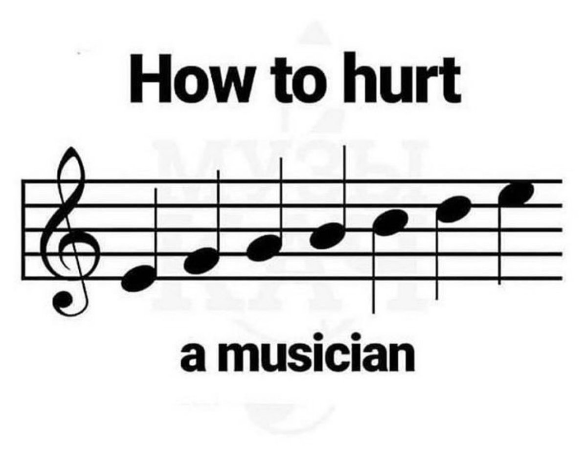 playinglesshurt's tweet photo. #jokeoftheday As we start the week : Don’t hurt the #musicians #music #notationFail https://t.co/o7cgDWjlca