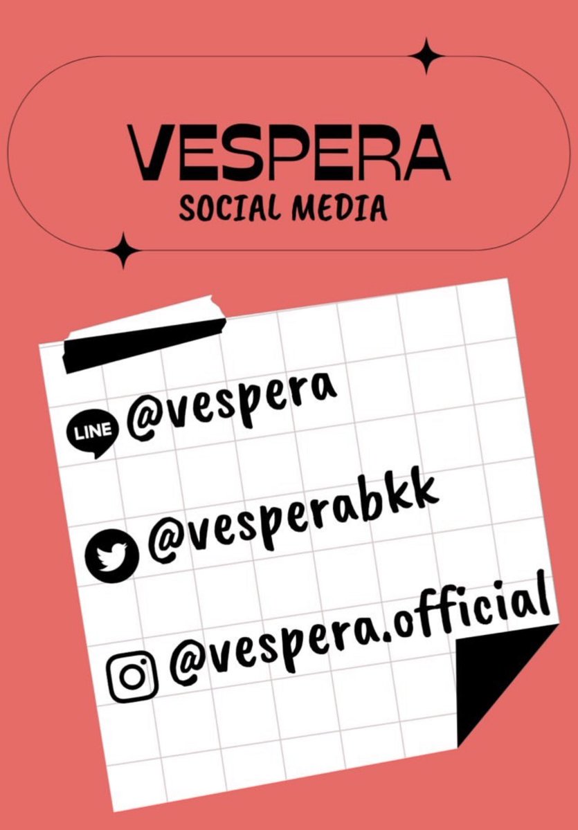 dunknatachai's tweet photo. ฝากโซเชียลมีเดียของ @vesperabkk ด้วยนะครับบ 🥺❤️🙏🏻 https://t.co/AMzek19gV4