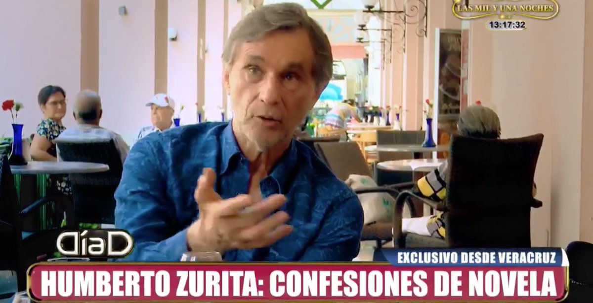 DiaDatv's tweet photo. En exclusiva desde Veracruz #HumbertoZurita confesiones de novela y la sorprendente transformación de un mítico galán mexicano. @atvpe @LOrmenoATV @VertizPamela    Mira el video aquí >> https://t.co/XxR2A4eLsu https://t.co/RqomeJO7ob