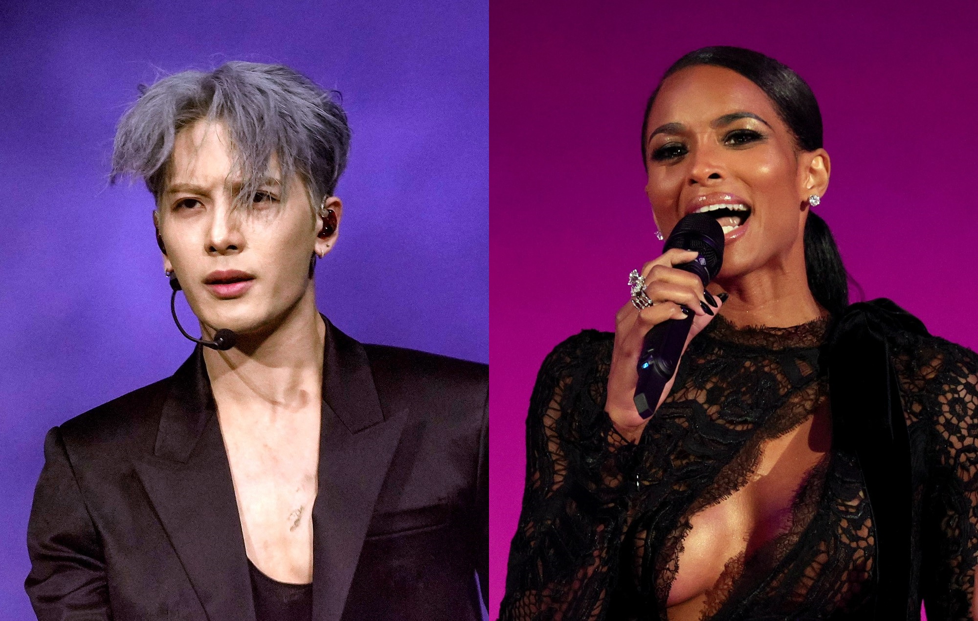 Jackson Wang and surprise guest Ciara perform XG's song Left Right @, Jackson  Wang