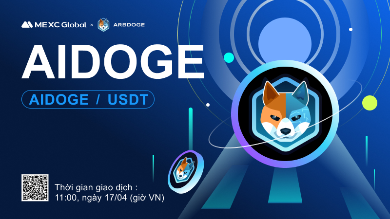 MEXCVietnam's tweet photo. 🚀[Niêm yết đầu tiên] MEXC sẽ niêm yết ArbDoge (AIDOGE) trên Khu vực Đánh giá

📈Giao dịch AIDOGE/USDT: 11:00, ngày 17/04/2023 (giờ VN)
🔹Nạp: Đã mở
🔹Rút: 11:00, ngày 18/04/2023 (giờ VN)

👉Chi tiết:  https://t.co/IJFVkEw1eu

#MEXC #MEXCVietnam #MX https://t.co/IsyMK2YSQt