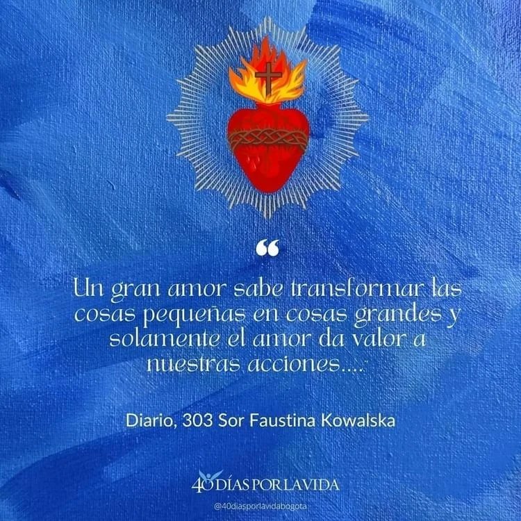 40DiasXlaVidaRD's tweet image. A un corazón contrito y humillado Dios nunca lo desprecia acerquémonos a su misericordia hoy especialmente 💙🙏✝.

Que por tu #DivinaMisericordia mi Señor sean salvados los niños desde el vientre de su madre. 

#40DiasPorLaVidaRD #40DiasPorLaVida  #RDEsProvida #SalvemosLas2Vidas