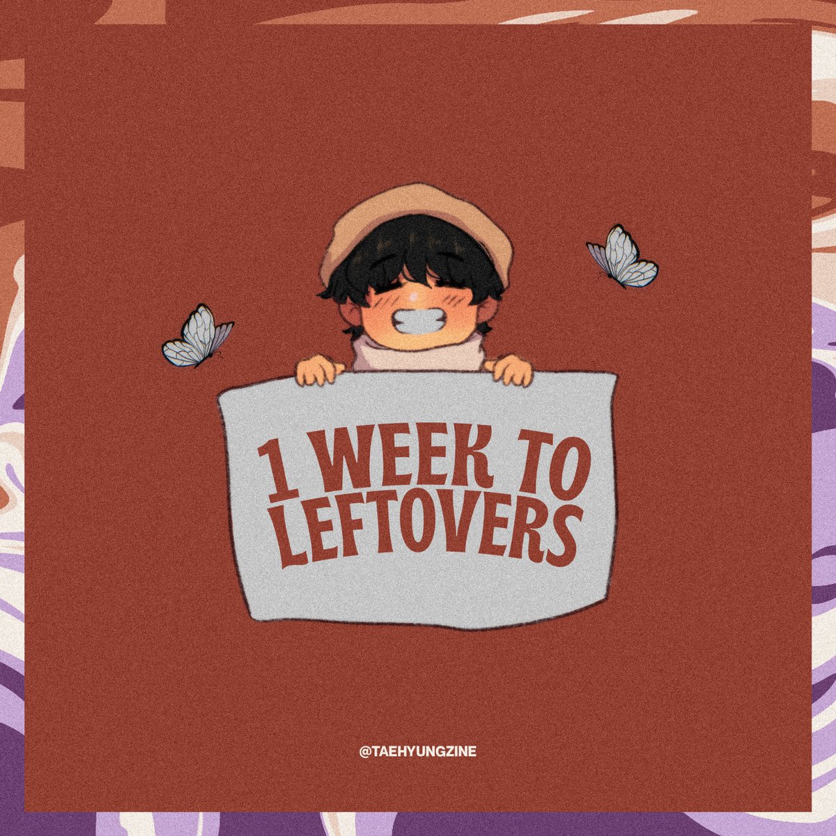 🎨 COUNTDOWN TO LEFTOVER SALES 🎨

Missed out the first time? 

Fret not! Vante: Taehyung Zine will open for leftover sales on April 22 at 12am KST!

📅 Mark your calendars! Our items are limited and sold on a first-come, first-serve basis. See you there!