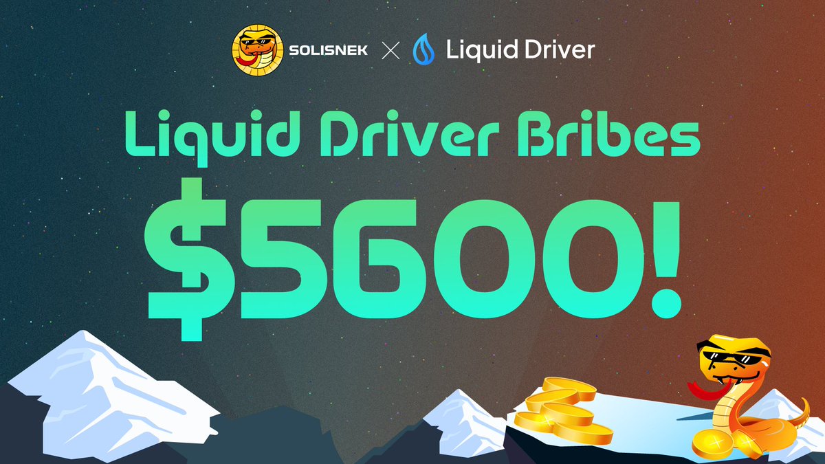 SoliSnek Finance (@solisnekfi) on Twitter photo Shiver all me timbers! Omega-OGs <a href="/LiquidDriver/">The Ennead / Liquid Driver RIP</a> just posted a bribe worthy of a sea-shanty! π₯
πβ₯οΈπ΄ββ οΈ
$5600 in bribes spread across:
$LQDR/ $USDC π
$BTC.b/ $LQDR π
Only on #SoliSnek π
solisnek.finance/liquidity
#AVAX Shiver all me timbers! Omega-OGs <a href="/LiquidDriver/">The Ennead / Liquid Driver RIP</a> just posted a bribe worthy of a sea-shanty! π₯
πβ₯οΈπ΄ββ οΈ
$5600 in bribes spread across:
$LQDR/ $USDC π
$BTC.b/ $LQDR π
Only on #SoliSnek π
solisnek.finance/liquidity
#AVAX