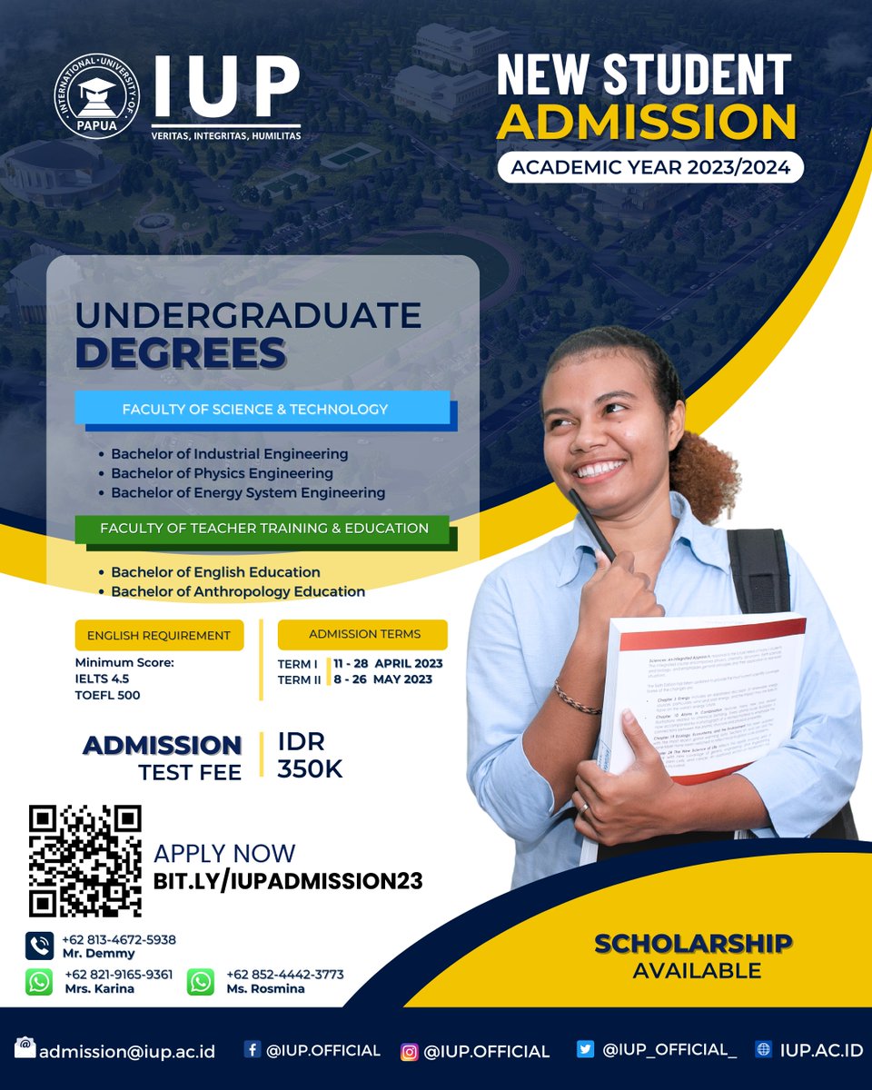 INTERNATIONAL UNIVERSITY OF PAPUA tweet media