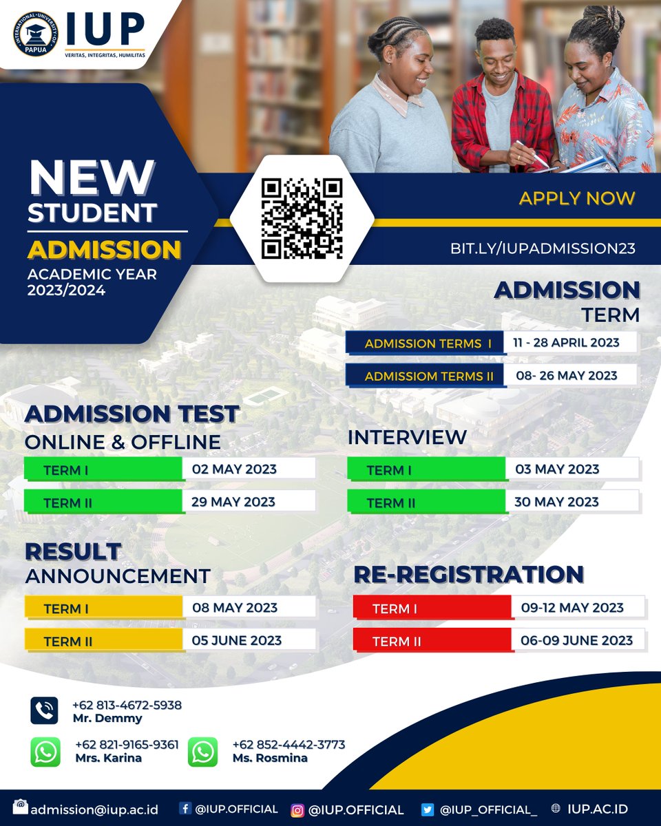 INTERNATIONAL UNIVERSITY OF PAPUA tweet media
