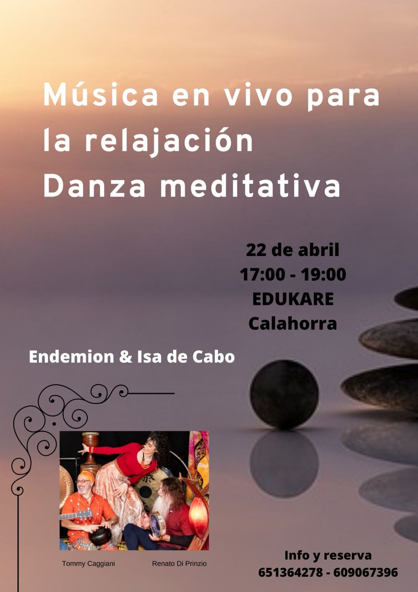 TommyCaggiani's tweet photo. Concierto para el bienestar...con Tommy Caggiani y Renato Di Prinzio. La Música en vivo es un regalo para los oídos y llega directa al corazón…Sentida e interpretada desde el alma, fluye como la brisa para generar bienestar. Tambores, tablas, liras, flautas, campanitas… https://t.co/zwHcbWI9VK