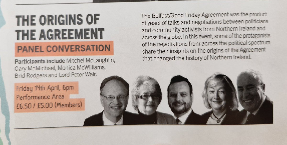 Another excellent #BGFA25 event from @thelinenhall.  

Captivating insights from 'inside the room' at the time, and reflections since - on what it takes to secure, and realise #agreement.

All skilfully drawn out by the questions and observations of @BBCMarkSimpson