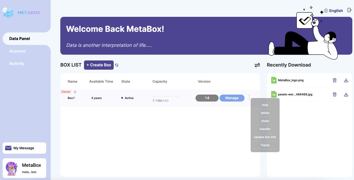 MetaBox tweet media