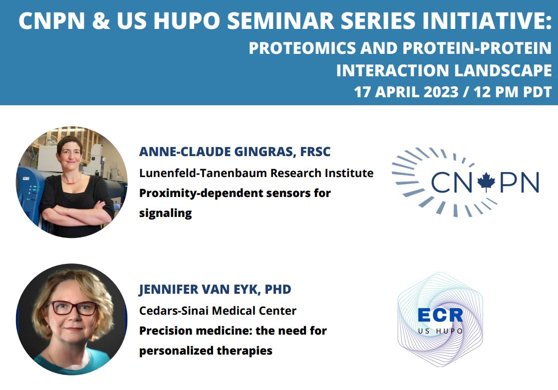 Join our first US HUPO ECR Group and Canadian National Proteomics Network series webinar in protein-protein interactions. 
#USHUPO #CNPN #Proteomics