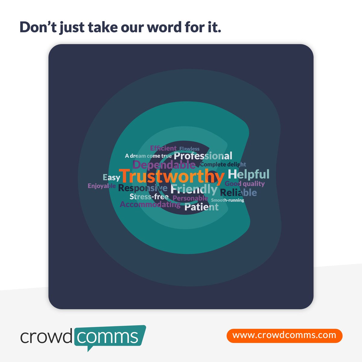 CrowdComms (@crowdcomms) on Twitter photo So much more than an event tech provider, <a href="/crowdcomms/">CrowdComms</a> is a true partner for hundreds of #eventplanners around the world.
If you'd like to talk to us about supporting you with your next event, please get in touch; we'd love to hear from you!
crowdcomms.com
#events So much more than an event tech provider, <a href="/crowdcomms/">CrowdComms</a> is a true partner for hundreds of #eventplanners around the world.
If you'd like to talk to us about supporting you with your next event, please get in touch; we'd love to hear from you!
crowdcomms.com
#events