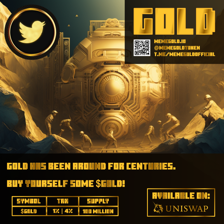 floodedzombie's tweet photo. @cryptogems555 Have you heard of #MemeGold? It has been gaining popularity among people everywhere due to its low tax and promise of utility. @MemeGoldToken https://t.co/P2IkZSP6IH