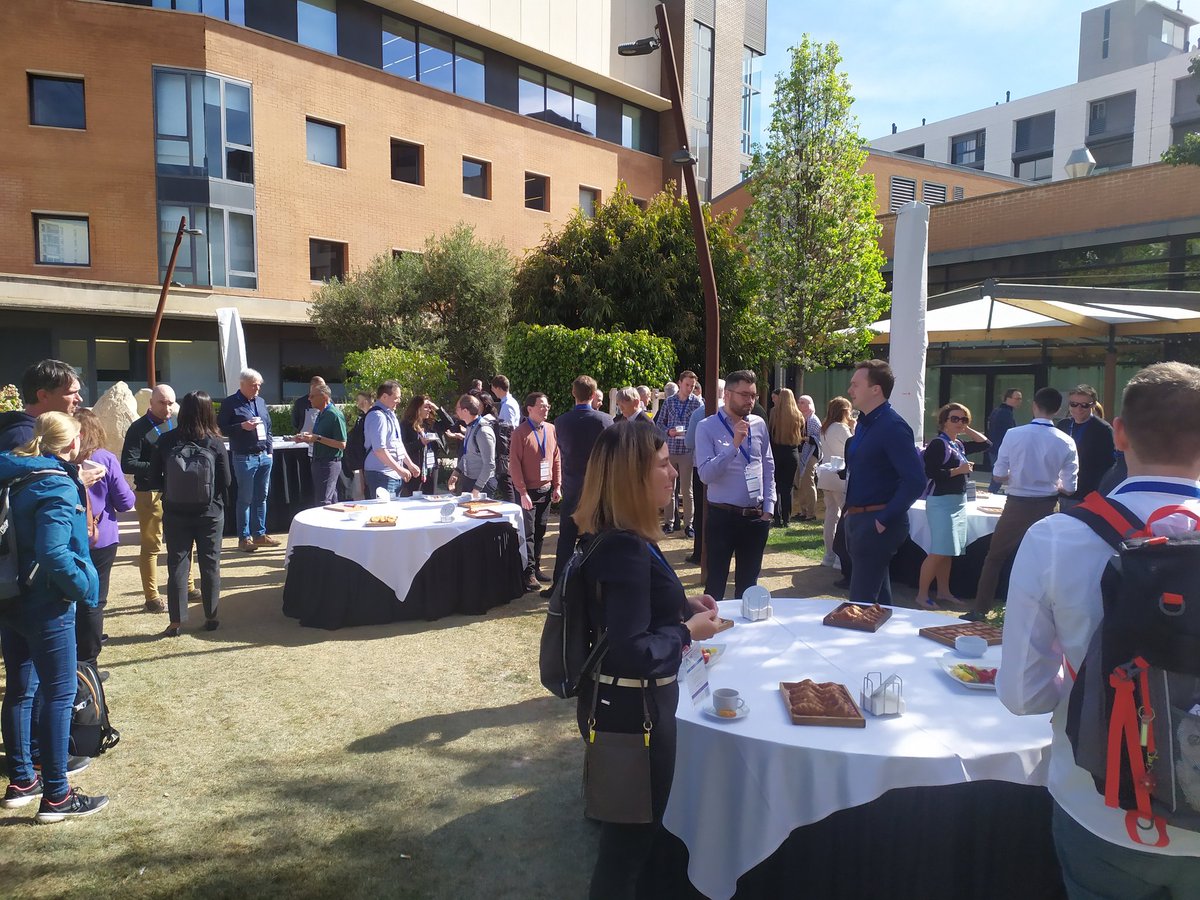 First coffee break of the day ☕ great opportunity to share and discuss with your colleagues first impressions at #REFSQ23