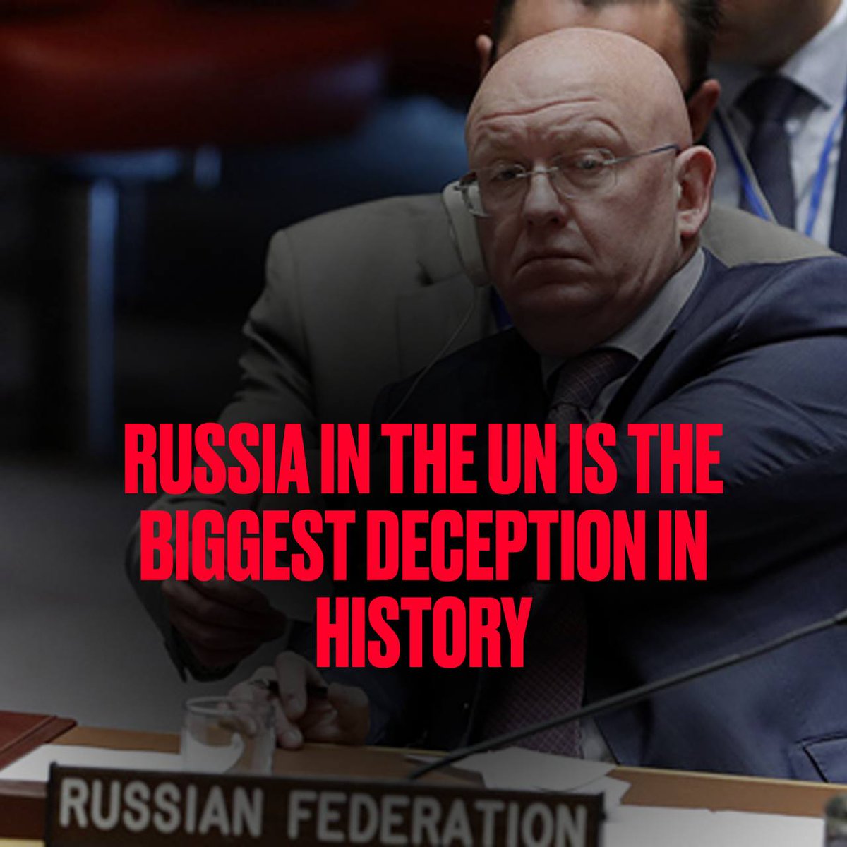 jack64909222's tweet photo. rf can neither chair the UNSC nor have the veto right. This state has not even acquired de jure membership in the organization. The lack of reaction to international law violations will lead to the loss of agency of the UN as a key organization for ensuring peace in the world. https://t.co/LjFOFUbaCC