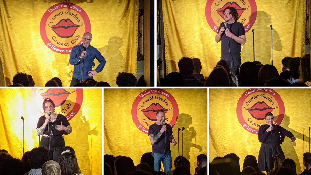 Thanks to our brilliant acts and audiences for a great weekend! 

📷 A few snaps of PIERRE HOLLINS, NATASHA CLUSKEY, JOE WELLS, PHIL DINSDALE, INGRID DAHLE.

Check out our website to see who is performing this weekend. Visit coventgardencomedy.com