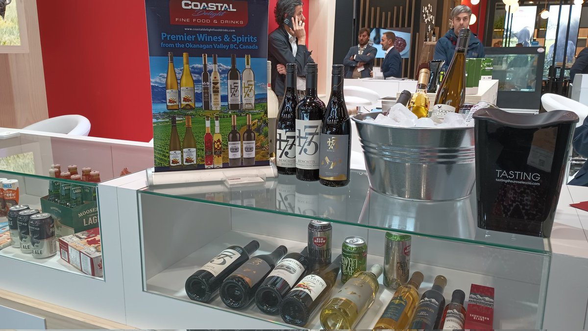 CoastalDelightE's tweet photo. Visit us @CoastalDelightE at Salon de Gourmet @IFEMA Madrid, Spain Apr 17 to 20, Booth #6C06. @SaboresdeCanada #coastaldelight #canadianwines #whistlericewines #coastaldelightfooddrinks https://t.co/Ut5VwkiyRA
