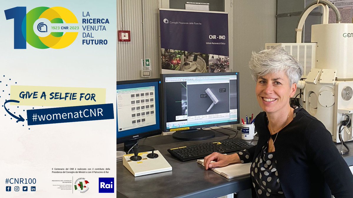#Meet  Camilla Baratto!
<a href="/BarattoCamilla/">Camilla Baratto</a> is a Physicist <a href="/CNR_INO/">CNR Istituto Nazionale di Ottica</a>. She works on sensors and spectroscopy! Every day should be #womeninscienceday 1/2
<a href="/CNRsocial_/">CNR Consiglio Nazionale delle Ricerche</a>