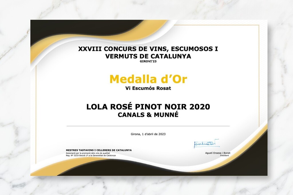 Quin orgull podem anunciar-vos un any més els nostres productes premiats, aquest cop al XXVIII CONCURS DE VINS, ESCUMOSOS I VERMUTS DE CATALUNYA 2023.

Tens ganas de tastar-los tu també? No t'ho pensis més i visitans al celler o a la nostra pàgina web: … instagr.am/p/CrIV4bOsm76/