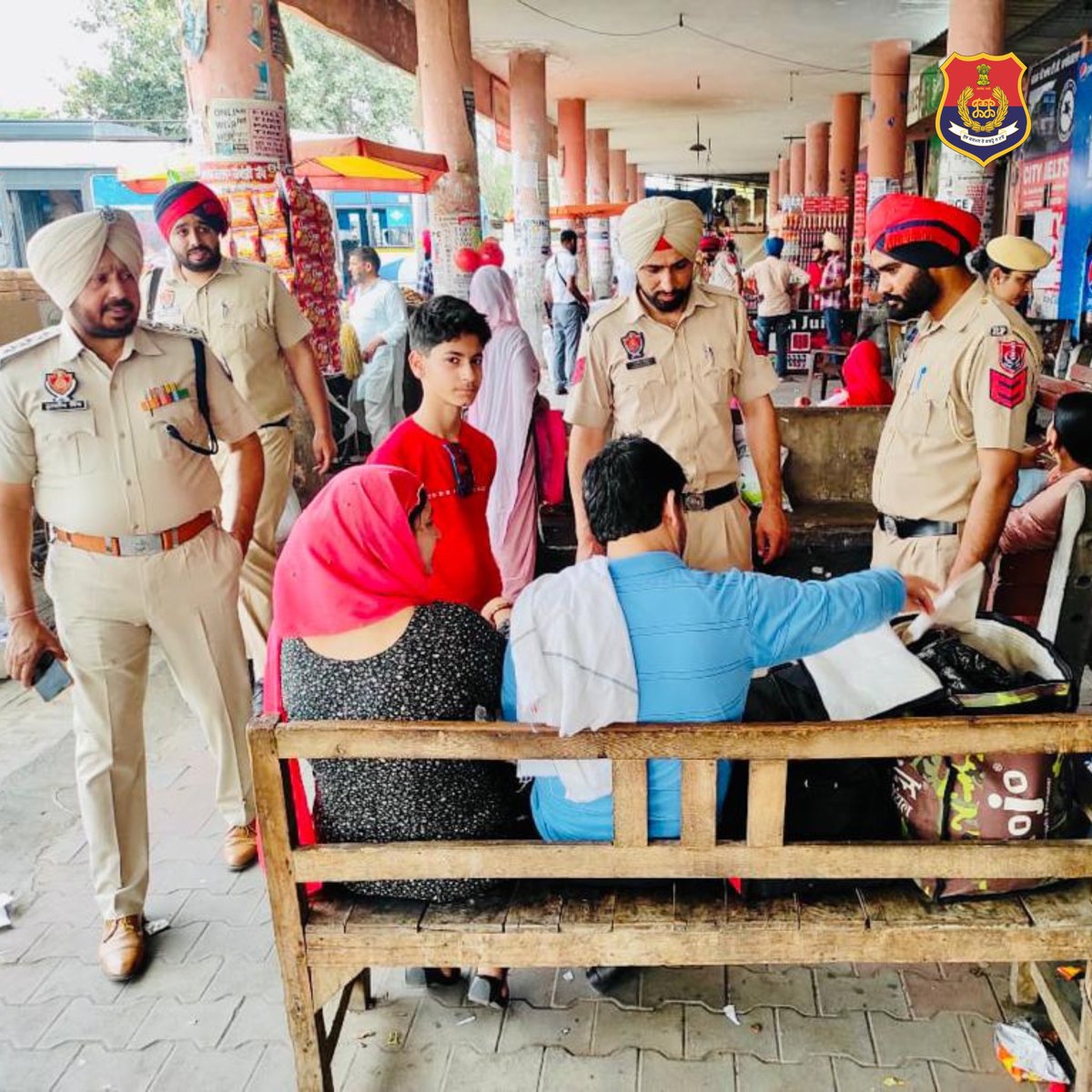 PatialaRange's tweet photo. To instill sense of safety among citizens, @MalerkotlaPol conducted special search operation at Bus Stands, Railway stations and other public places with assistance by specialised teams.

#SafePunjab https://t.co/mKzlyNPhY9
