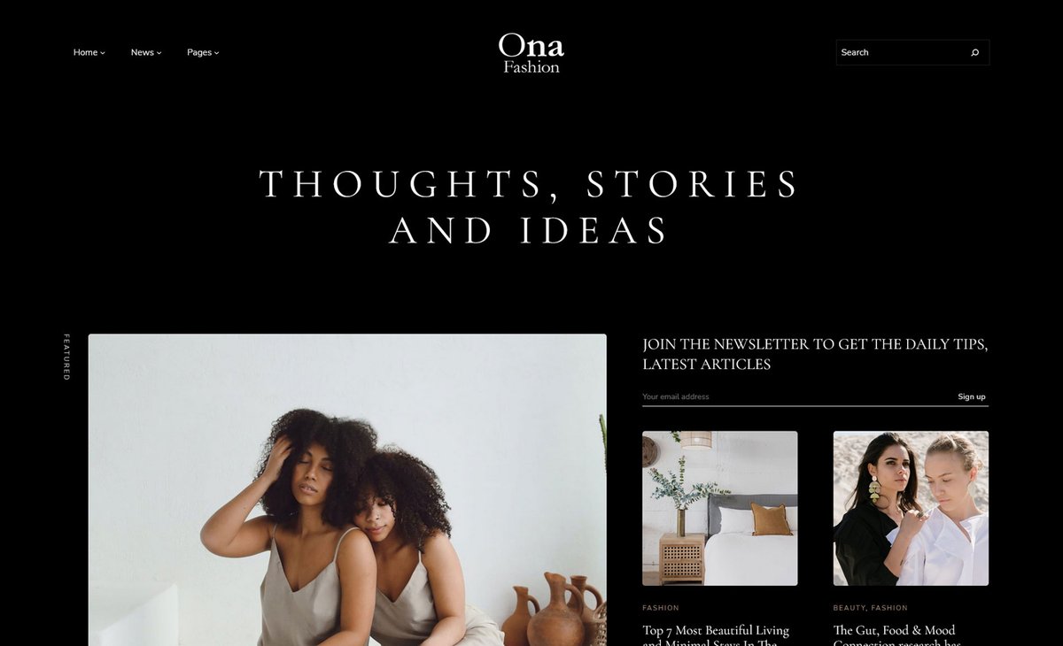 websurl's tweet photo. New #Site on our #Gallery : Ona Full Site Editing WordPress Theme
by DeoThemes @DeoThemes
https://t.co/V8vEidBojm
#wordpresstheme #theme #wordpress #wordpresstemplate #ecommerce #ecommercetheme #WooCommerce #woocommercethemes #portfoliotheme #onlinestoretheme #template https://t.co/jFulZkTSji