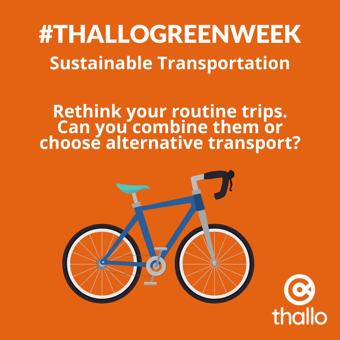 thallo_io's tweet photo. 🚘 Today's #ThalloGreenWeek challenge: 

Rethink your routine trips. Can you combine them or choose alternative transport? 🚶🚴

🚗 Small changes make a big difference in reducing our carbon footprint! 🌍

🔗 Resources: https://t.co/8SUBL2chwv https://t.co/YrXpVe2XD8