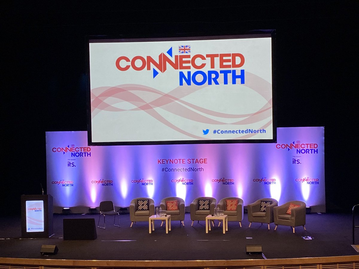 GMCAdigital's tweet image. 🚀 Day 1 is a-go here at #ConnectedNorth 
Excited to be attending, learning about the latest in connectivity, we also have a number of speakers during these two days talking about investment, inclusion and collaboration
🧵