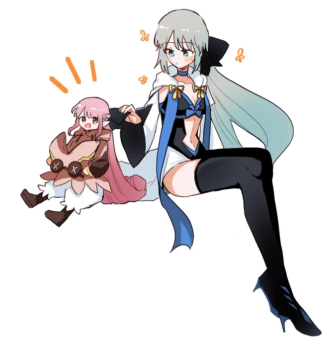 モルガンとハベにゃん 