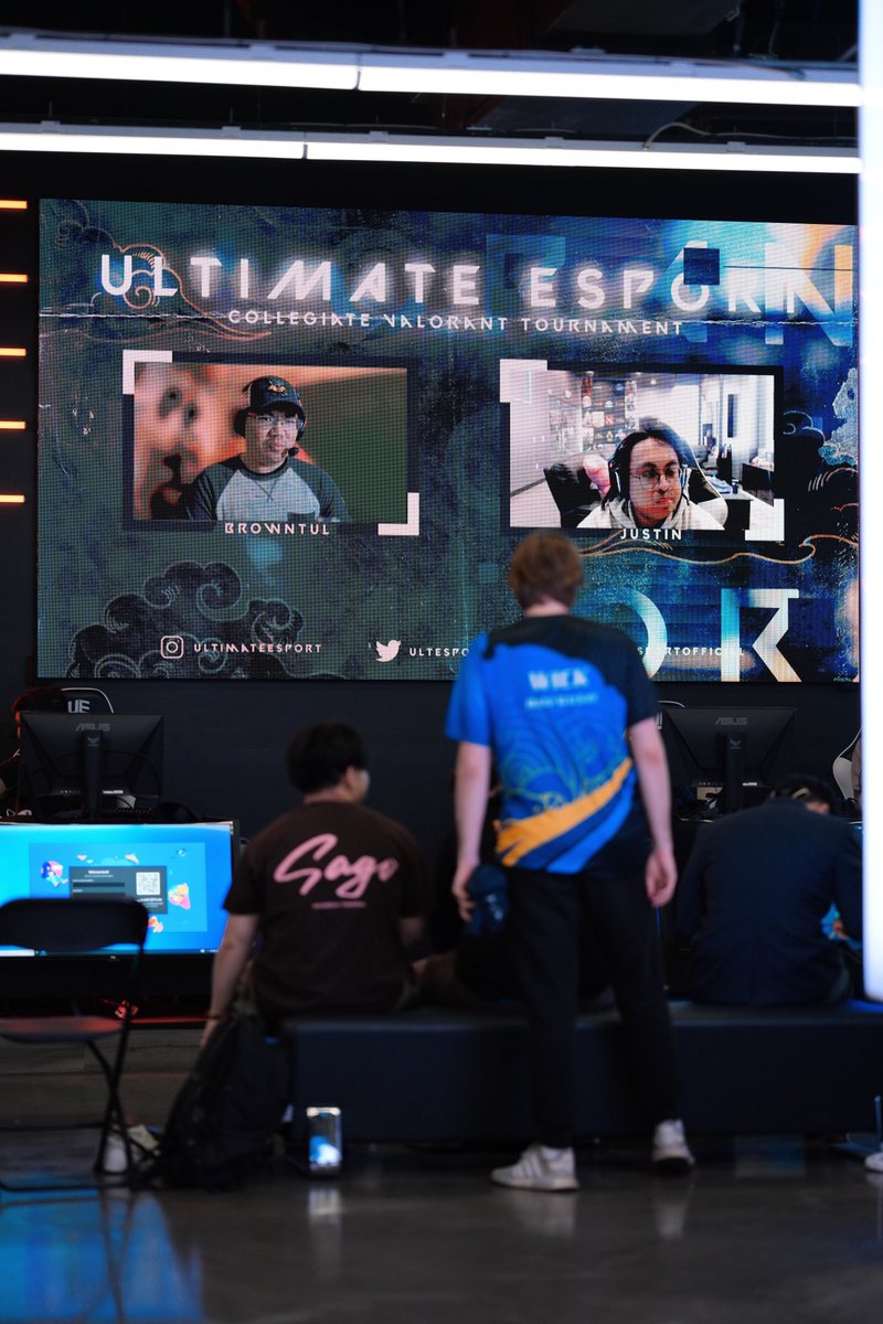 UltEsport's tweet photo. Special thank you to our casters @browntulstar and @tyjustinty for the amazing kickstart into the event! We  also wouldn’t have been able to keep the energy alive without @Kanashii_GG and @ViewtifulCrow closing the event beautifully! 🔥 https://t.co/9kxA42cwSc