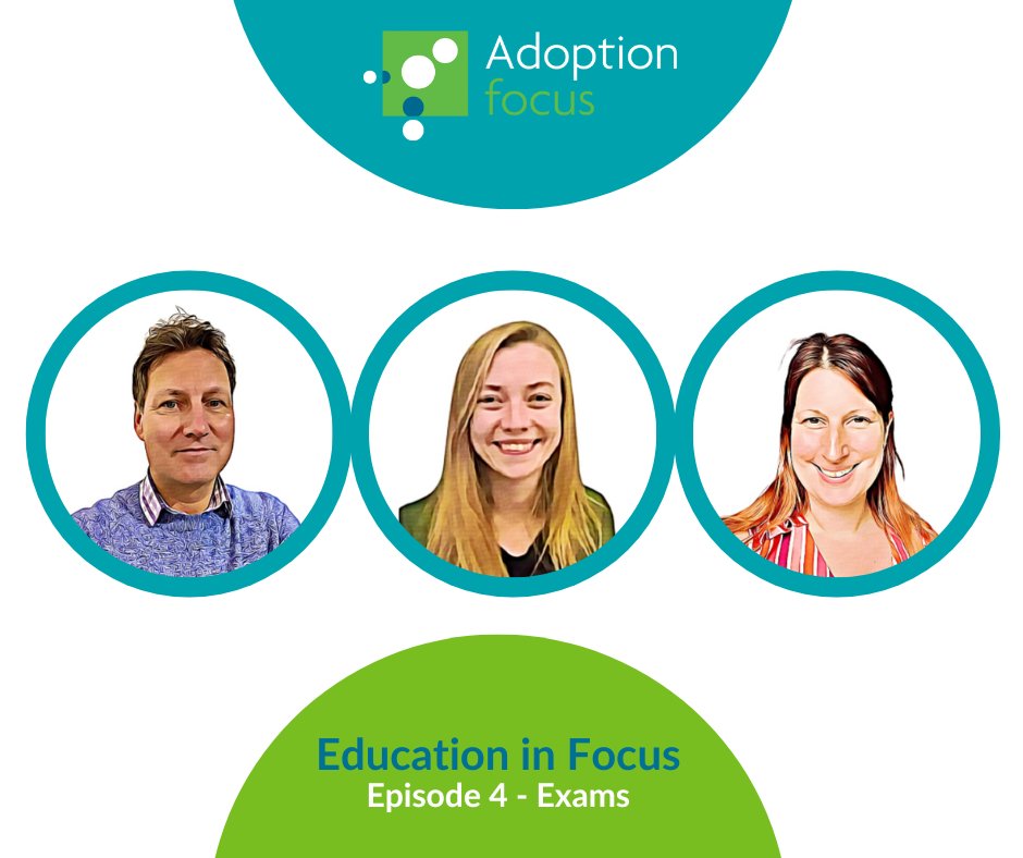 Episode 4 of our new education podcast, Education in Focus is available now on Adopterverse. This episode looks at exams and how parents can support children in both primary and secondary school. adoption-focus.org.uk