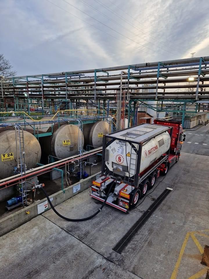 These fantastic photos celebrate our great partnership with SL-Logistics, whose fleet of over 15 tractor units &amp; 75 container chassis reliably deliver Suttons tank containers to customers in Mainland Europe, with a focus on Benelux and Germany.