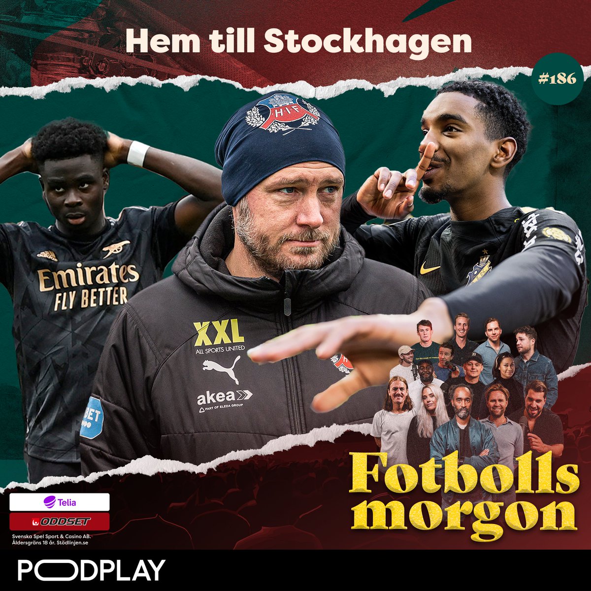 186. Hem till Stockhagen

Gårdagens derby med Axén och Brännström. Häckens försvarstalang Sigge Skorpan Jansson om kontraktet, debuten och vem som är hans Jonatan Lejonhjärta i laget. Dessutom bjuder Fabbe på premiärspelning av Stocksunds IF:s nya inmarschlåt.

Utes som podcast!