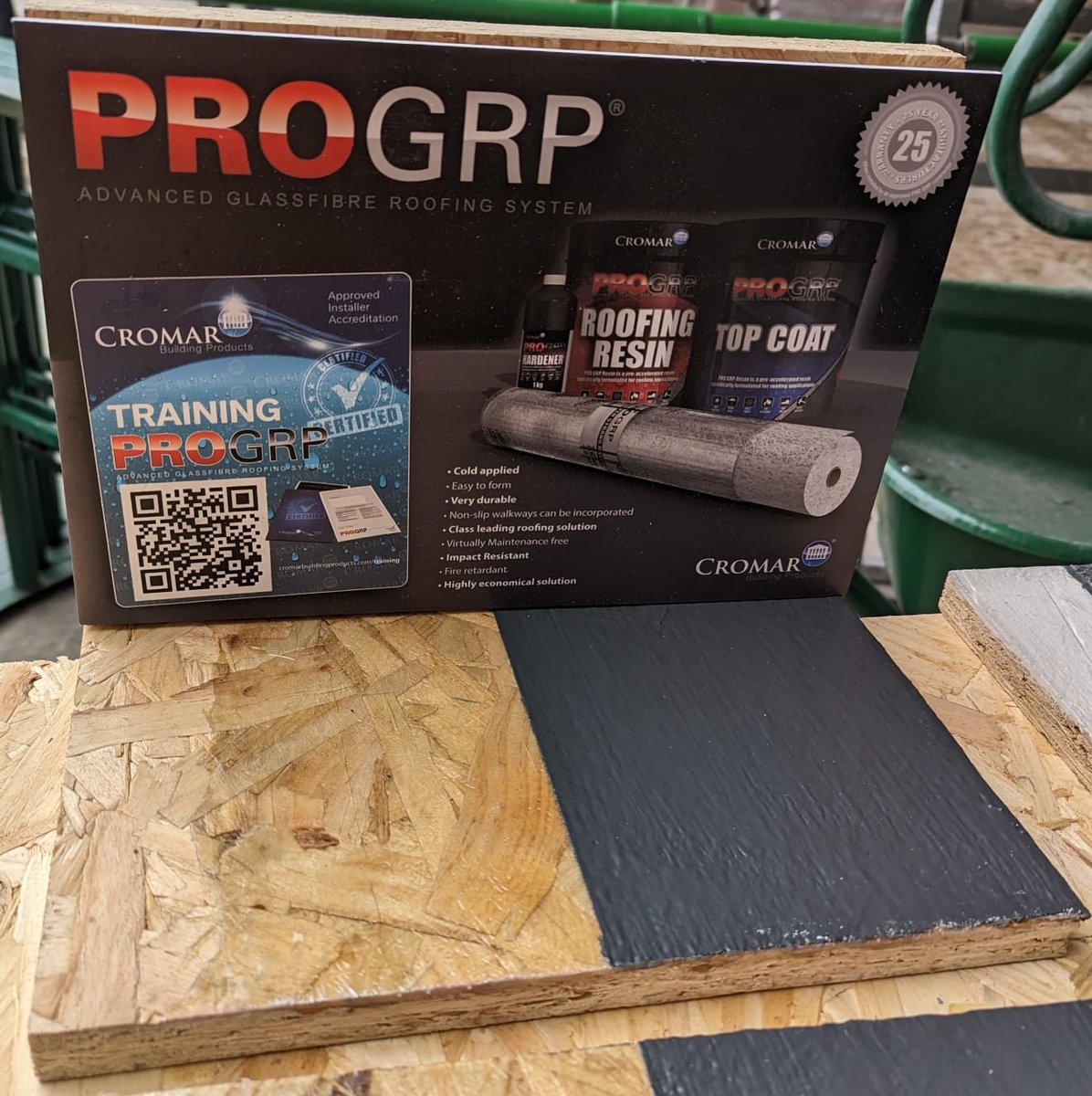 Join us at Broadfield Road today or tomorrow at Infirmary Road to see the Pro GRP and Flexiglass systems in action. Chat with a Cromar Expert, learn about the systems, and book your spot for May training to become a certified installer.
#CertifiedInstaller #ProGRP #Flexiglass