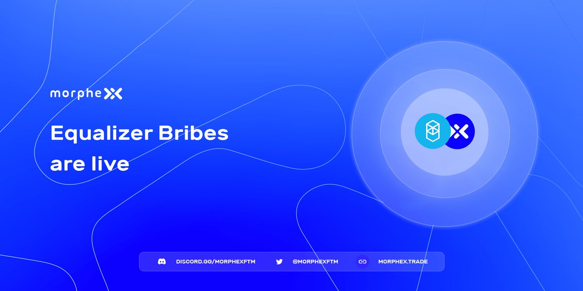 We've just deposited new bribes for $MPX - $FTM on <a href="/Equalizer0x/">Equalizer 🌊</a>:

👉5,000 wFTM
👉27,000 MPX

Vote with your ve- $EQUAL for your fair share of bribes:
equalizer.exchange/vote