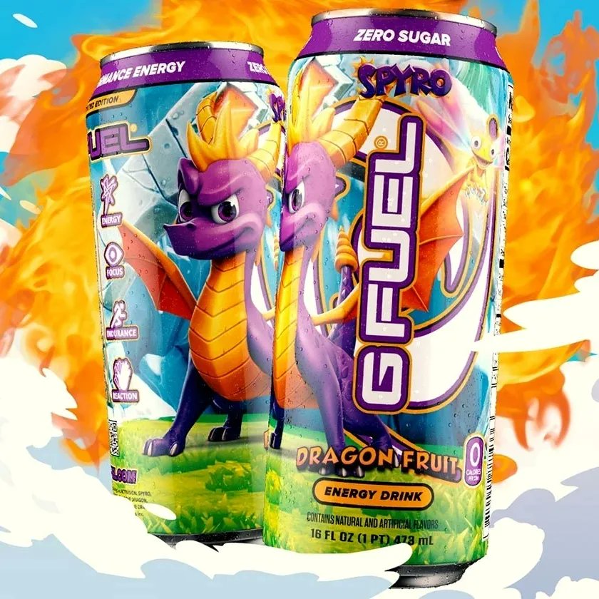 Challengeraus's tweet photo. All new G FUEL Cans have arrived 🤩

#challengergaming #sonic #spyro #gfuel #gfuelaustralia https://t.co/oiwcVi7Vhu