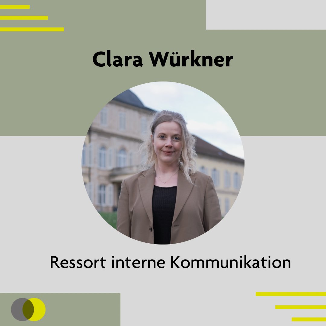 Weiter geht es mit Clara Würkner als unsere Vorständin für interne Kommunikation:
instagram.com/p/CrIYQqCreM2/…