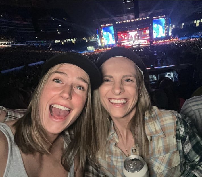 Ellyse Perry and Sophie Molineux spotted at a concert ...