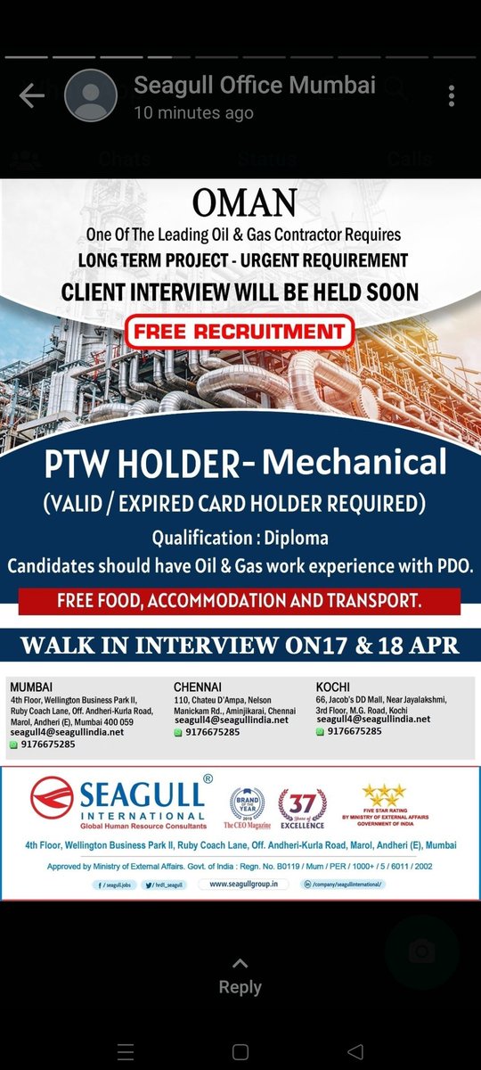 gulfjob8's tweet photo. JOB VACANCY FOR #saudiarabia
Interested candidates, please send your updated CV on given emails
#ksajobs #saudijobseeker #nailartist #nailxtension #gelpolish #acrylic #polygel #haircolorist #hairstyles #haircoloringspecialist #spajob https://t.co/trjLhOrARm