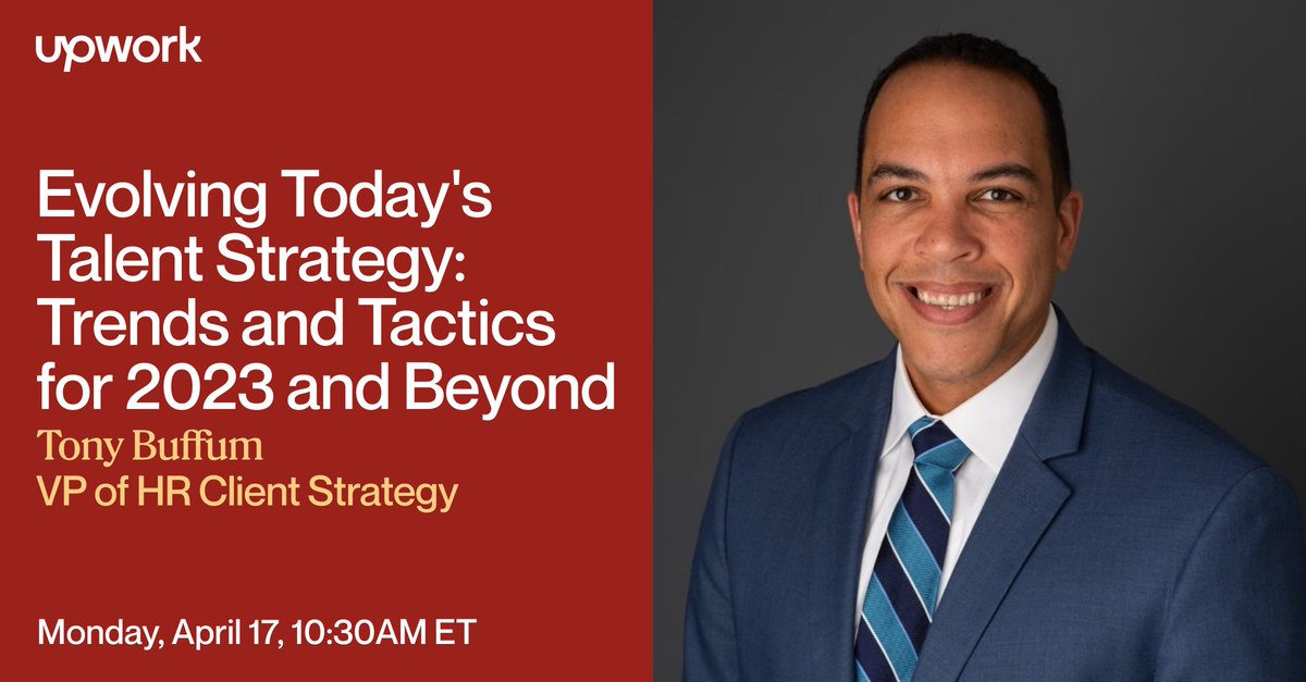 Be sure to put Tony Buffum's talk on your SHRM schedule. In “Evolving Today's Talent Strategy: Trends and Tactics for 2023 and Beyond” where he’ll show you how to hire a whole new way of working. Learn more at: spr.ly/6010O3o10