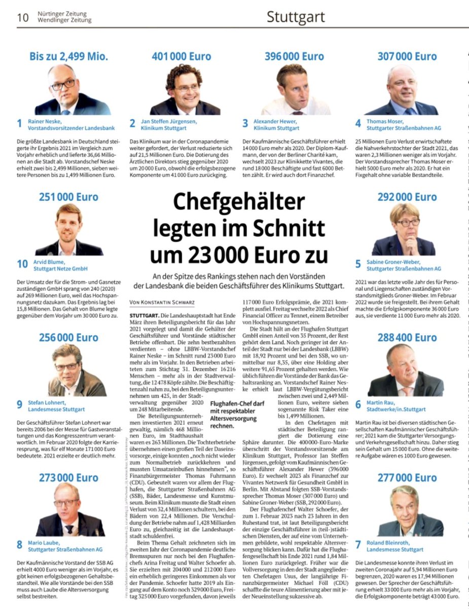 Und ich dachte, die Kassen sind leer und wir müssen alle Verzicht üben? 🤔🤫

Wie dem auch sei, ein gutes Beispiel dafür, dass es primär nie um Argumente sondern um Mächtigkeit geht. Wer kann, der kann - sozusagen.

#verdi #TVoeD #zusammengehtmehr

NTZ 15.04.2023 via LinkedIn.