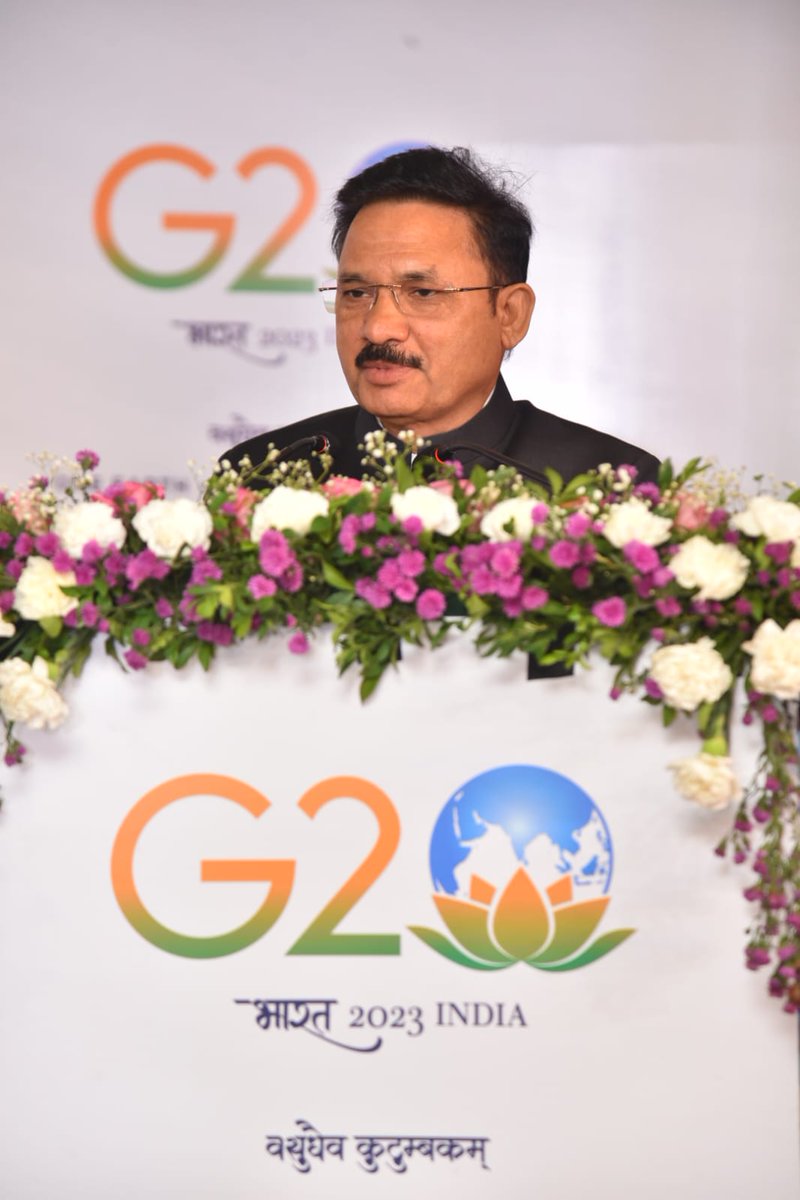 Union Minister @devusinh shared his experience on emerging digital and telecom technologies and on tech-led inclusive development. #G20India @g20org @GoI_MeitY @DoT_India