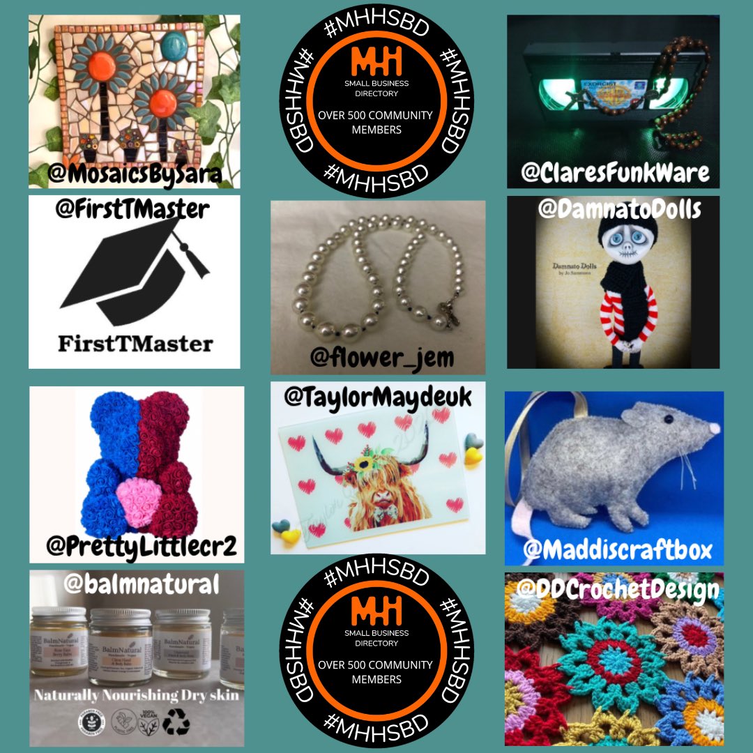 Why not check out these amazing small businesses, charities, creatives &amp; more who are part of the fantastic #MHHSBD network.
With a growing community, the possibilities are endless.
We have members from all sectors and there’s a 14 day free trial 🎉

#Ad