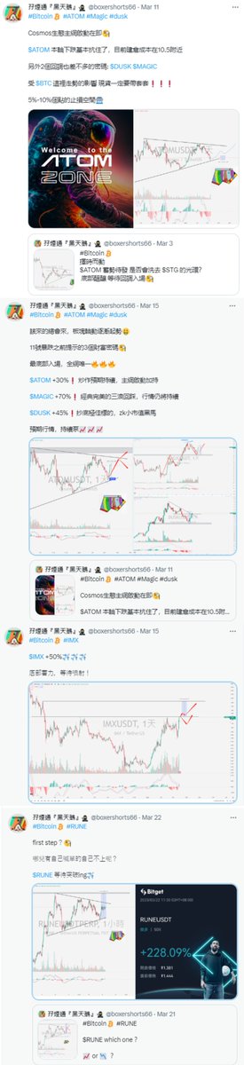 boxershorts66's tweet photo. 關注的朋友應該都麻了😂
2月中發推至今復盤，未刪一條❗️
目前勝率1️⃣0️⃣0️⃣%，後續漲幅不做統計:

$OP +10%
$CFX +50%
$RDNT +20%
$APT +10%

$ATOM +30%
$MAGIC +70%
$DUSK +100%
$IMX +50%
$RUNE +10%

$RNDT +50%
$STG +45%
$ARB +20%
$ANT +50%

$ACH +15%
$BGB +10%
$CFX +20%

現貨總收益：560%✈️✈️ https://t.co/mzqkcuIV7B