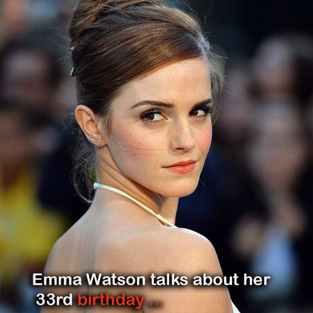 Emma Watson talks about her 33rd birthday and the reasons she “Stepped Away From My Life”

#celebrity #celebrity #celebritynews #celebrityfashion #celebritystyle #celebritybirthdays #celebritycruises #celebritystyles #celebrityfashion #celebritybarman💫 #celebritywedding